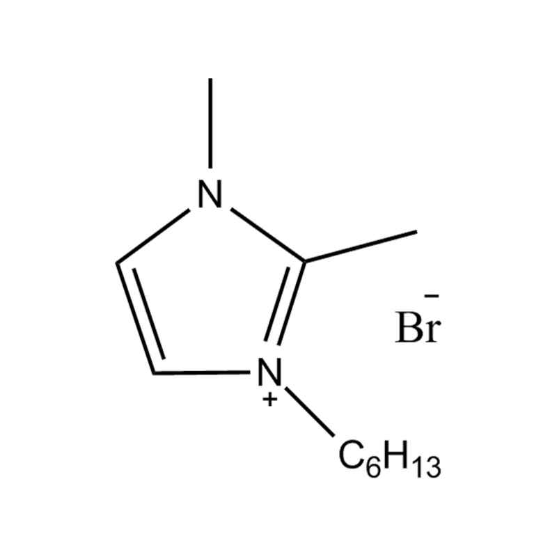 1-hexil-2,3-dimetil-imidazolium-bromid