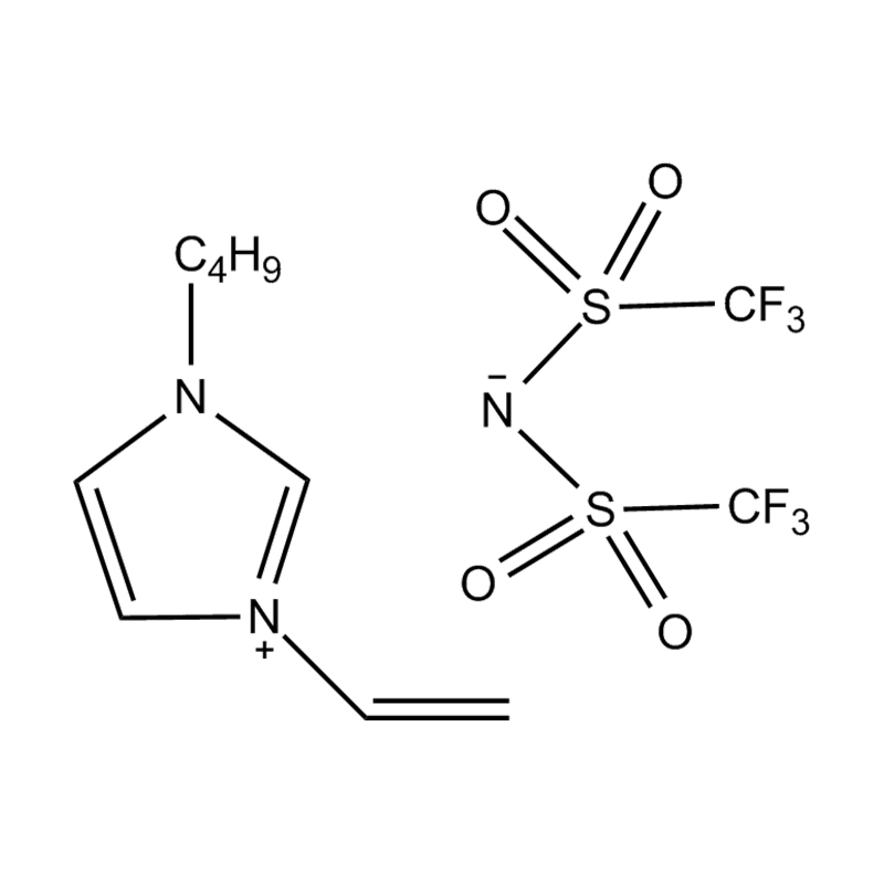 1-vinil-3-butilimidazolium bisz (trifluor-metanesulfonil) imid só
